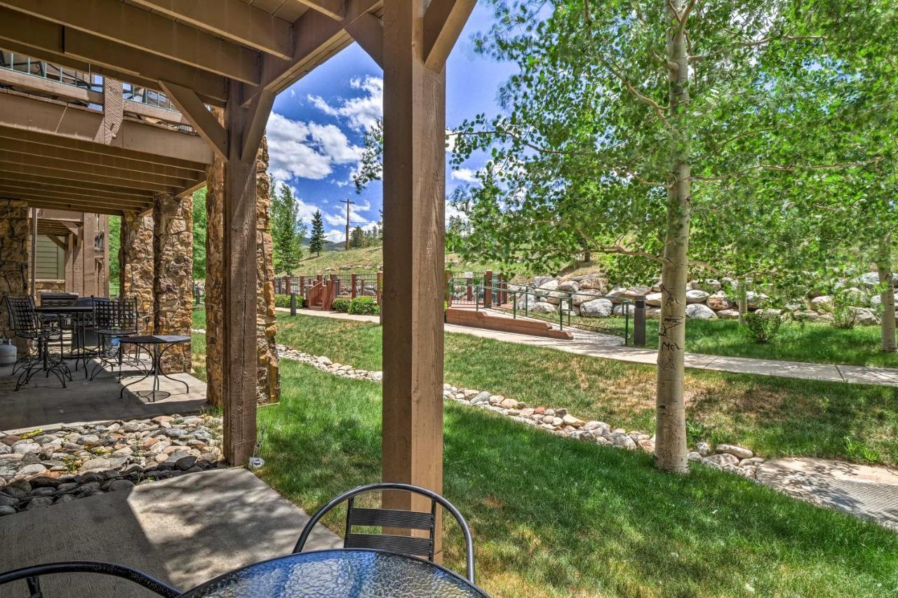 Breckenridge Getaway With Patio And Resort Amenities! Eksteriør billede